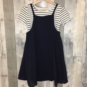 Gap Kids Striped Shirt With Dress